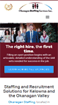 Mobile Screenshot of okanaganstaffing.com