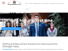 Tablet Screenshot of okanaganstaffing.com